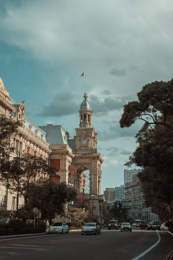 Архитектура Баку и автомобильное движение
