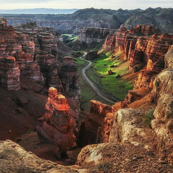 Природа Казахстана, горы и озера