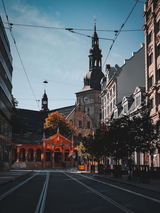 Дороги и природа Латвии